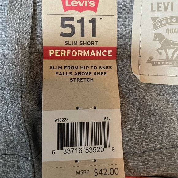 Levi’s boys 511 Performance Slim Shorts size 8 NWT - Picture 5 of 7